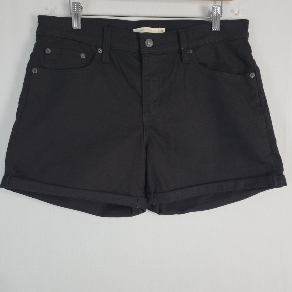 Levi's Black Women's Jean Shorts
